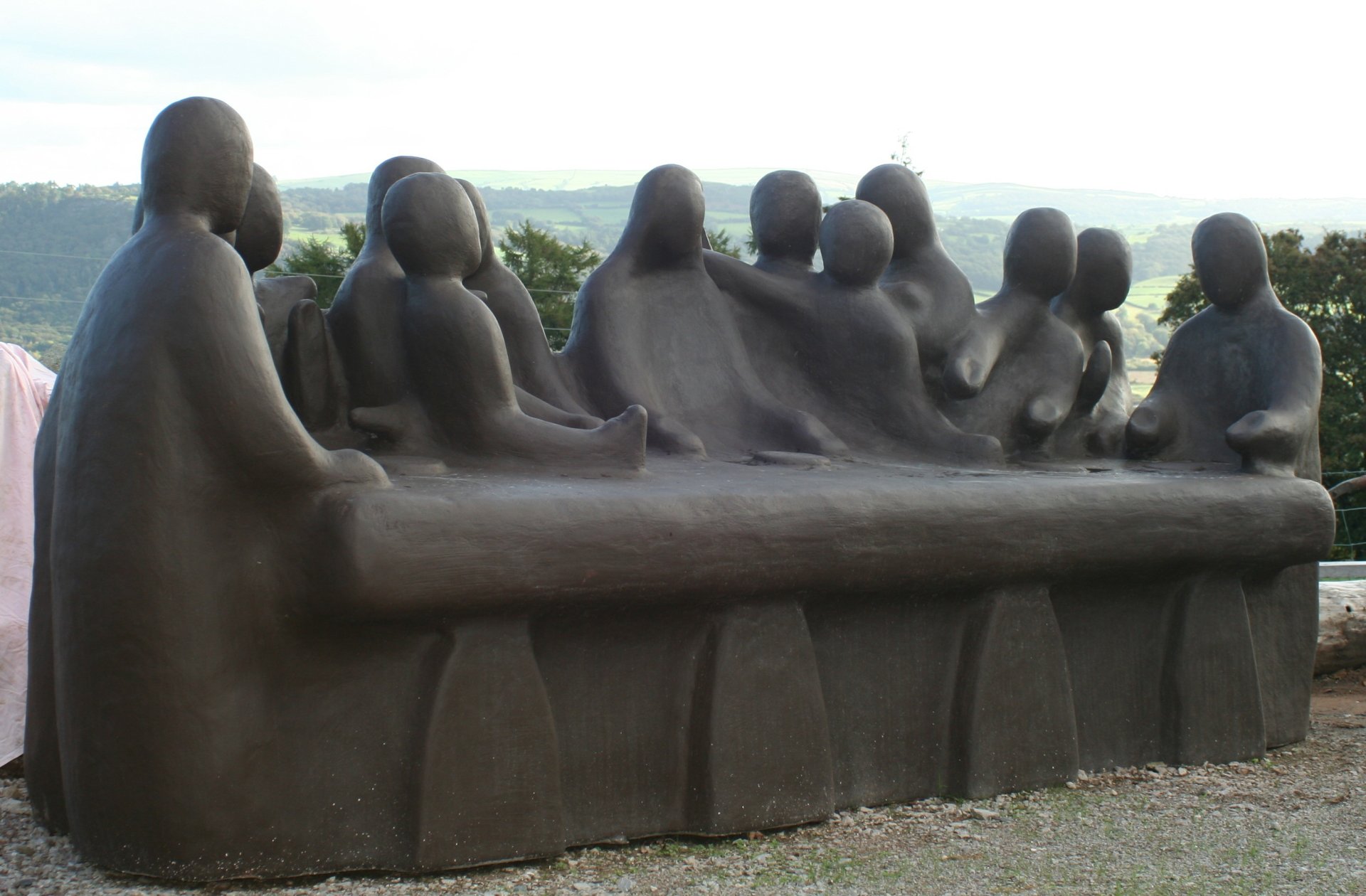 Download Man Made Sculpture HD Wallpaper