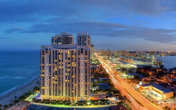 man made sunny isles beach HD Desktop Wallpaper | Background Image