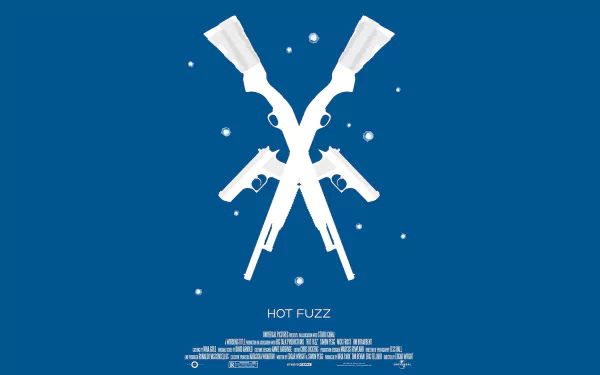 movie Hot Fuzz HD Desktop Wallpaper | Background Image