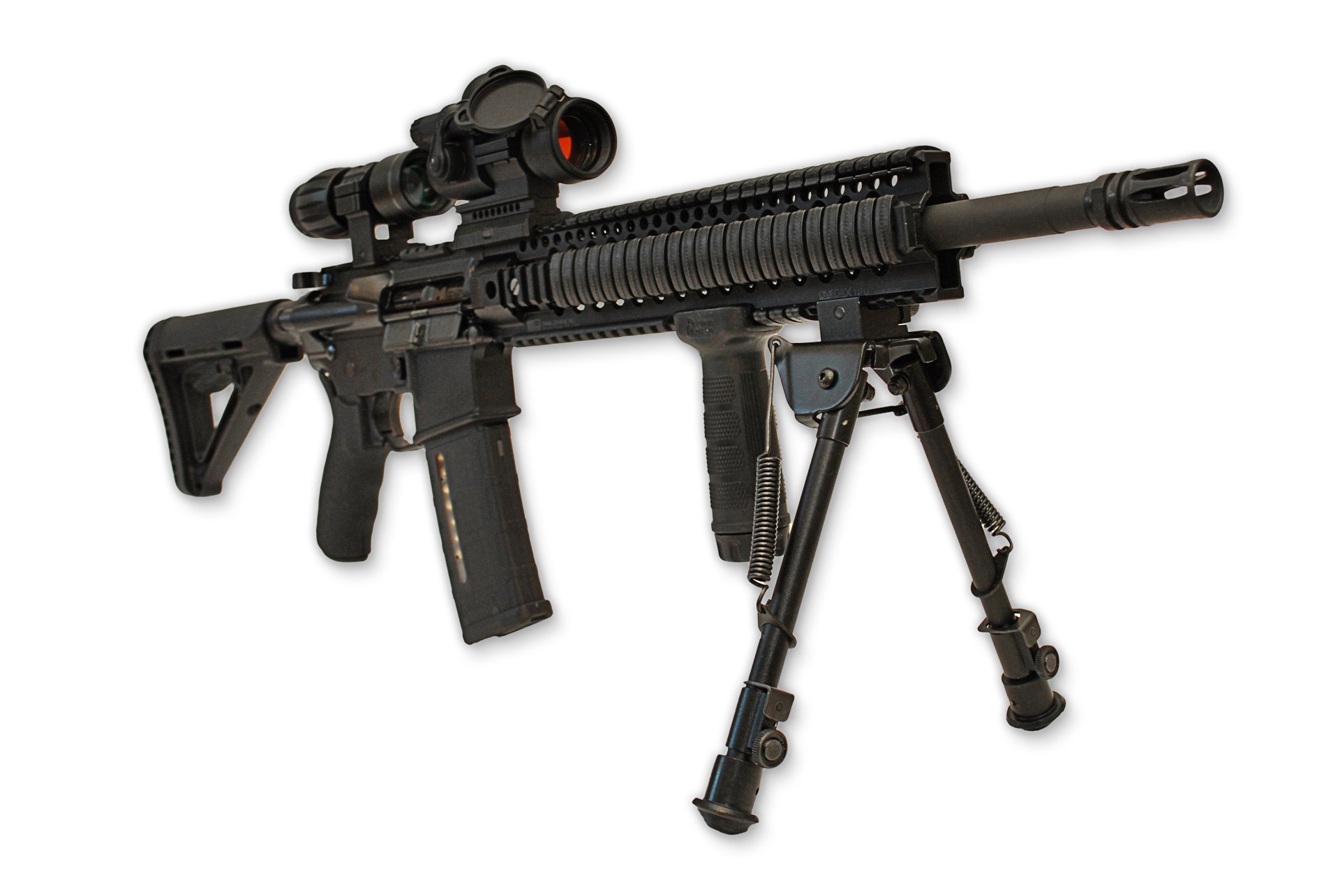 Download Man Made Assault Rifle HD Wallpaper