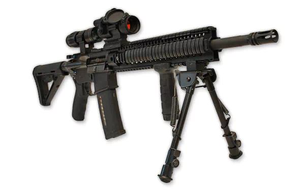 man made assault rifle HD Desktop Wallpaper | Background Image