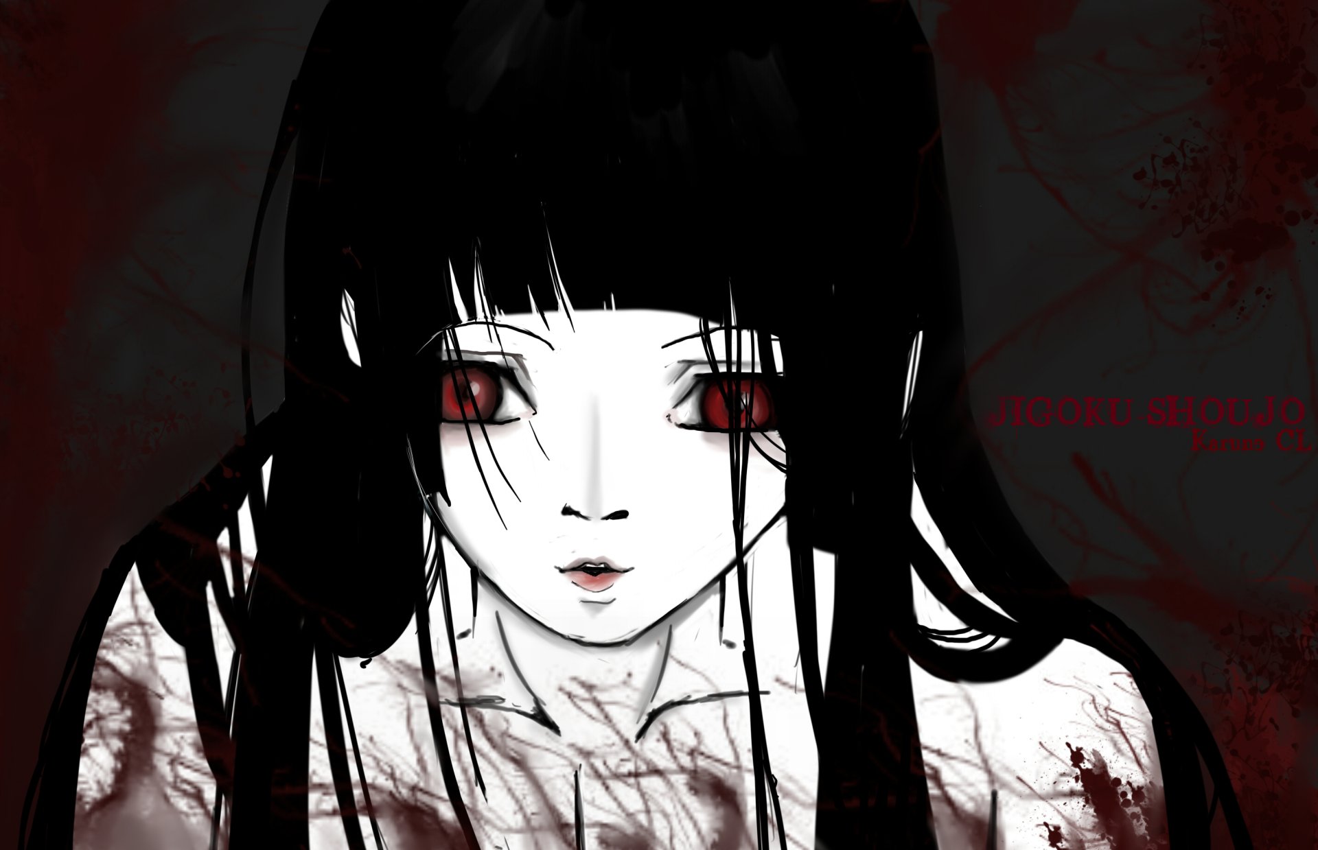 Download Anime Hell Girl HD Wallpaper