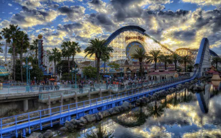 man made amusement park HD Desktop Wallpaper | Background Image