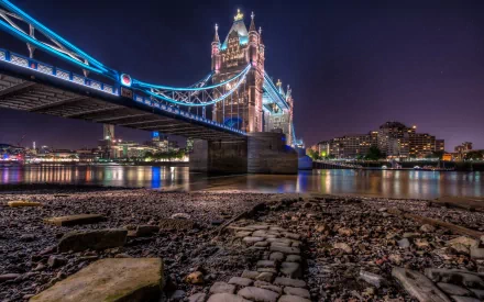 man made Tower Bridge HD Desktop Wallpaper | Background Image