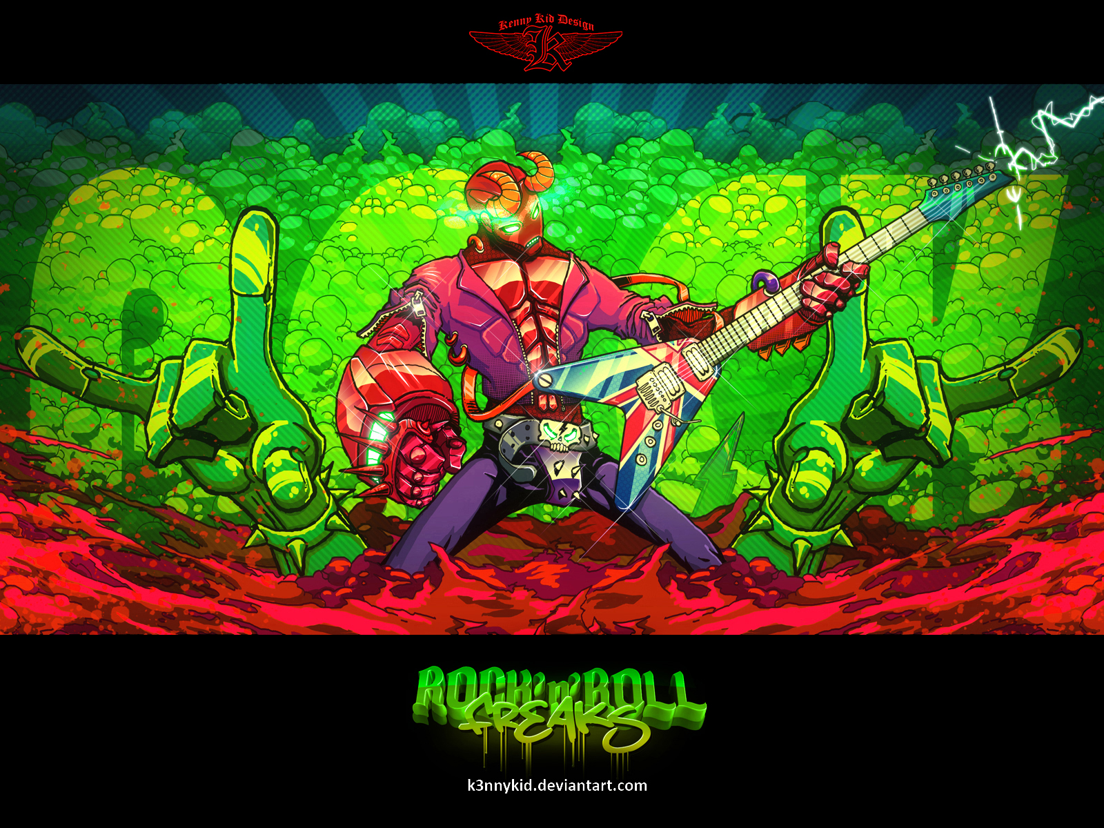 Music Rock'n'roll Freaks HD Wallpaper | Background Image