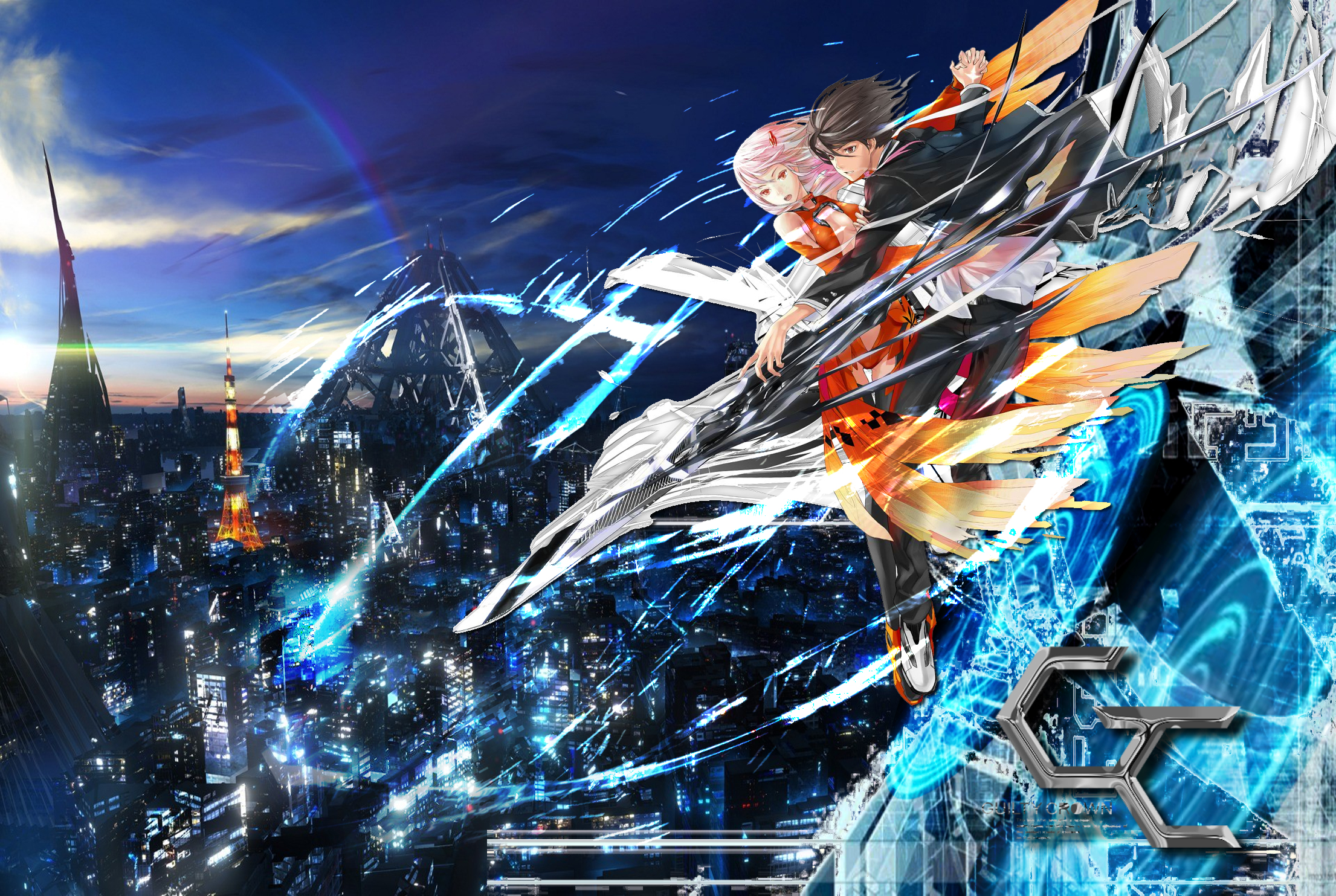 Anime - Guilty Crown Wallpaper  Guilty crown wallpapers, Hd anime