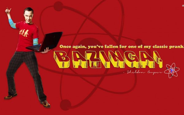 TV Show The Big Bang Theory Bazinga Jim Parsons Sheldon Cooper HD Wallpaper | Background Image