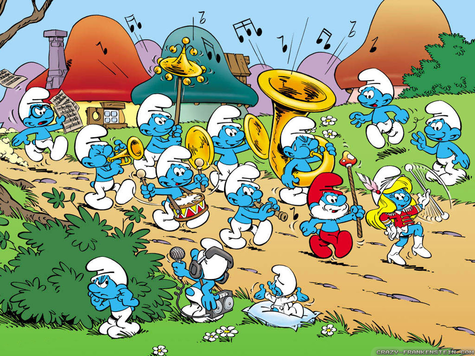 Comics The Smurfs HD Wallpaper | Background Image