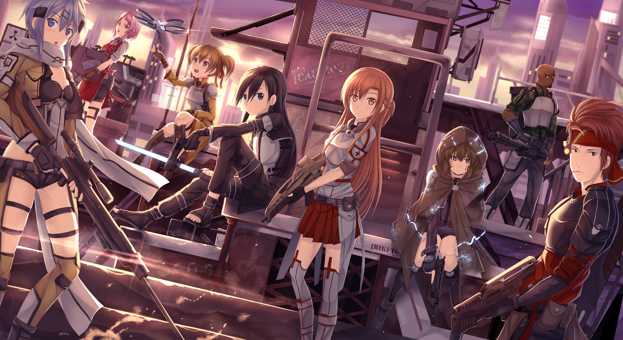 Anime Sword Art Online II HD Wallpaper