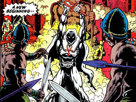Comic Moon Knight HD Desktop Wallpaper | Background Image