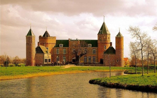 Man Made Westhove Castle Castles Netherlands HD Wallpaper | Background Image