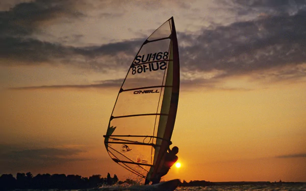 windsurfing Sports HD Desktop Wallpaper | Background Image
