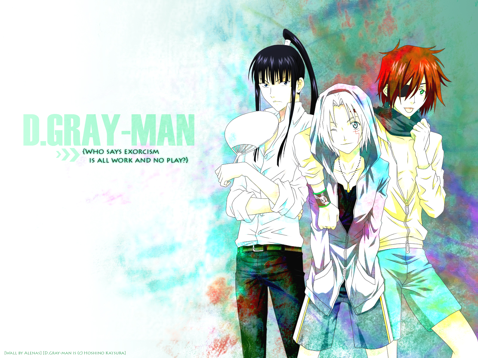 Download Lavi (D. Gray-Man) Yu Kanda Allen Walker Anime D.Gray-man D.Gray- man Wallpaper