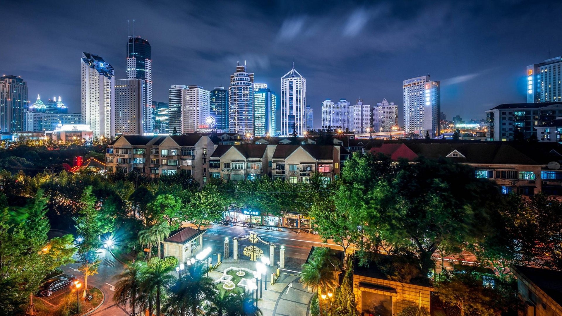 Download Man Made Shanghai HD Wallpaper