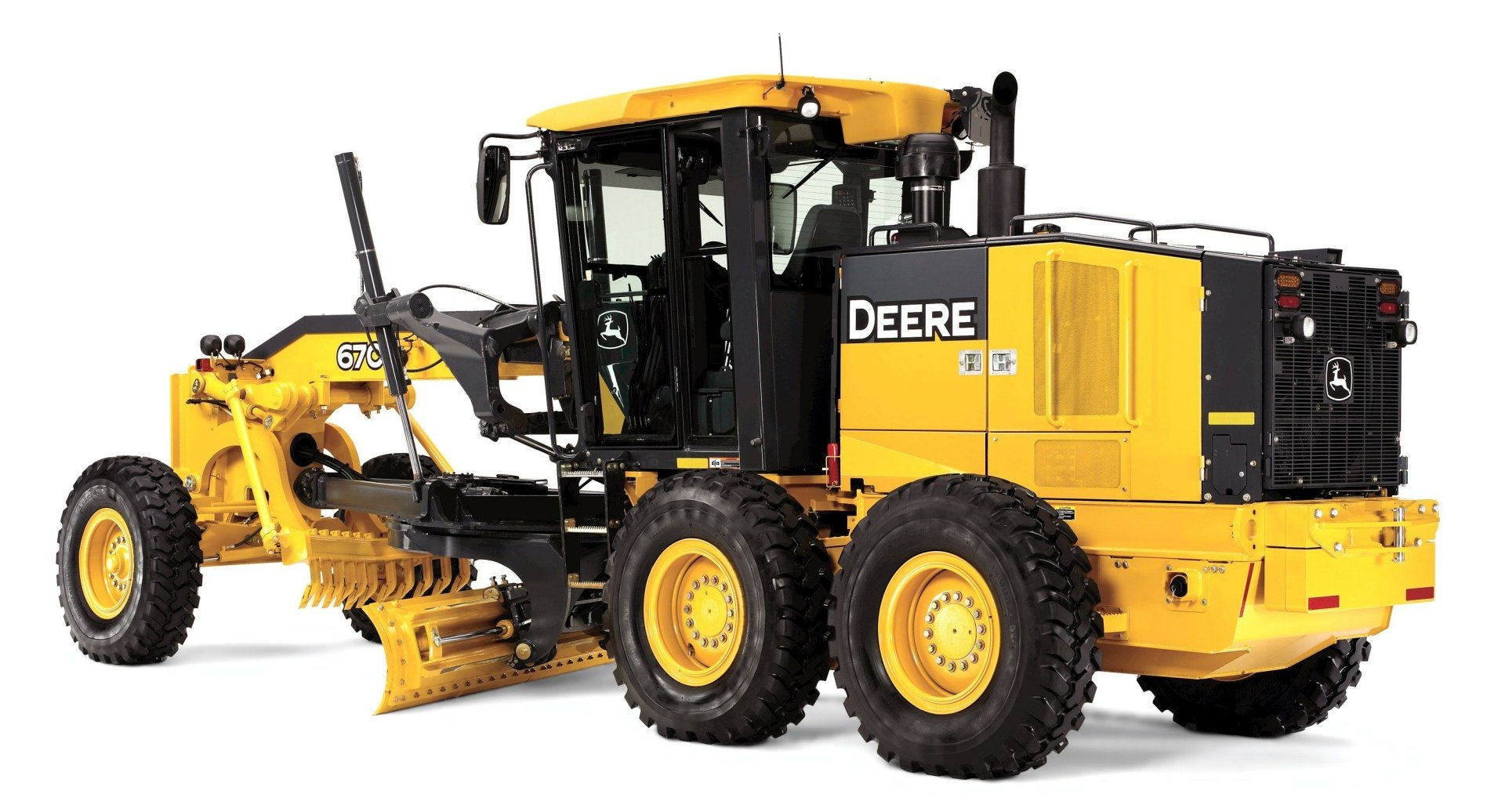 Download Grader Vehicle John Deere Grader HD Wallpaper