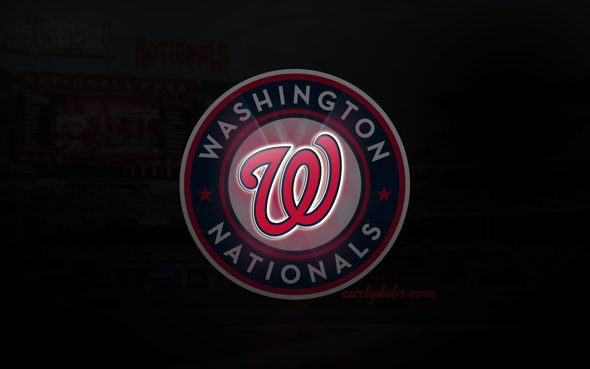 Washington Nationals Internship on Behance  Washington nationals Washington  nationals baseball Mlb wallpaper