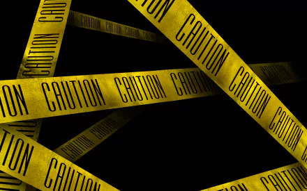 Abstract caution HD Desktop Wallpaper | Background Image