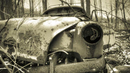 old vehicle wreck HD Desktop Wallpaper | Background Image