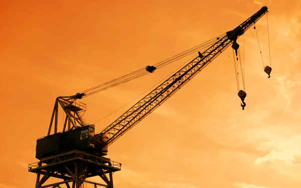 man made crane HD Desktop Wallpaper | Background Image