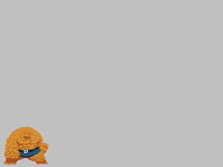 Thing (Marvel Comics) Comic Fantastic Four HD Desktop Wallpaper | Background Image