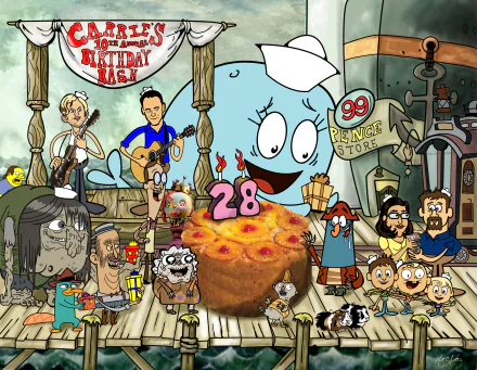 TV Show The Marvelous Misadventures of Flapjack HD Desktop Wallpaper | Background Image