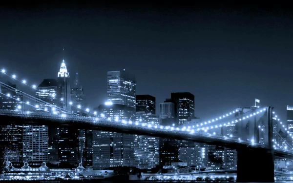 man made Brooklyn Bridge HD Desktop Wallpaper | Background Image