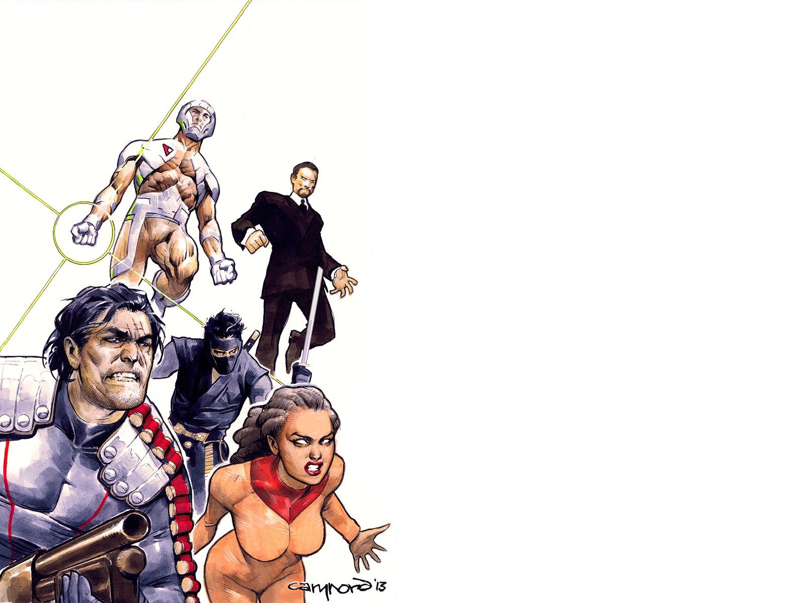 Download Comic Unity Wallpaper