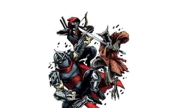 Splinter (TMNT) Comic Teenage Mutant Ninja Turtles HD Desktop Wallpaper | Background Image