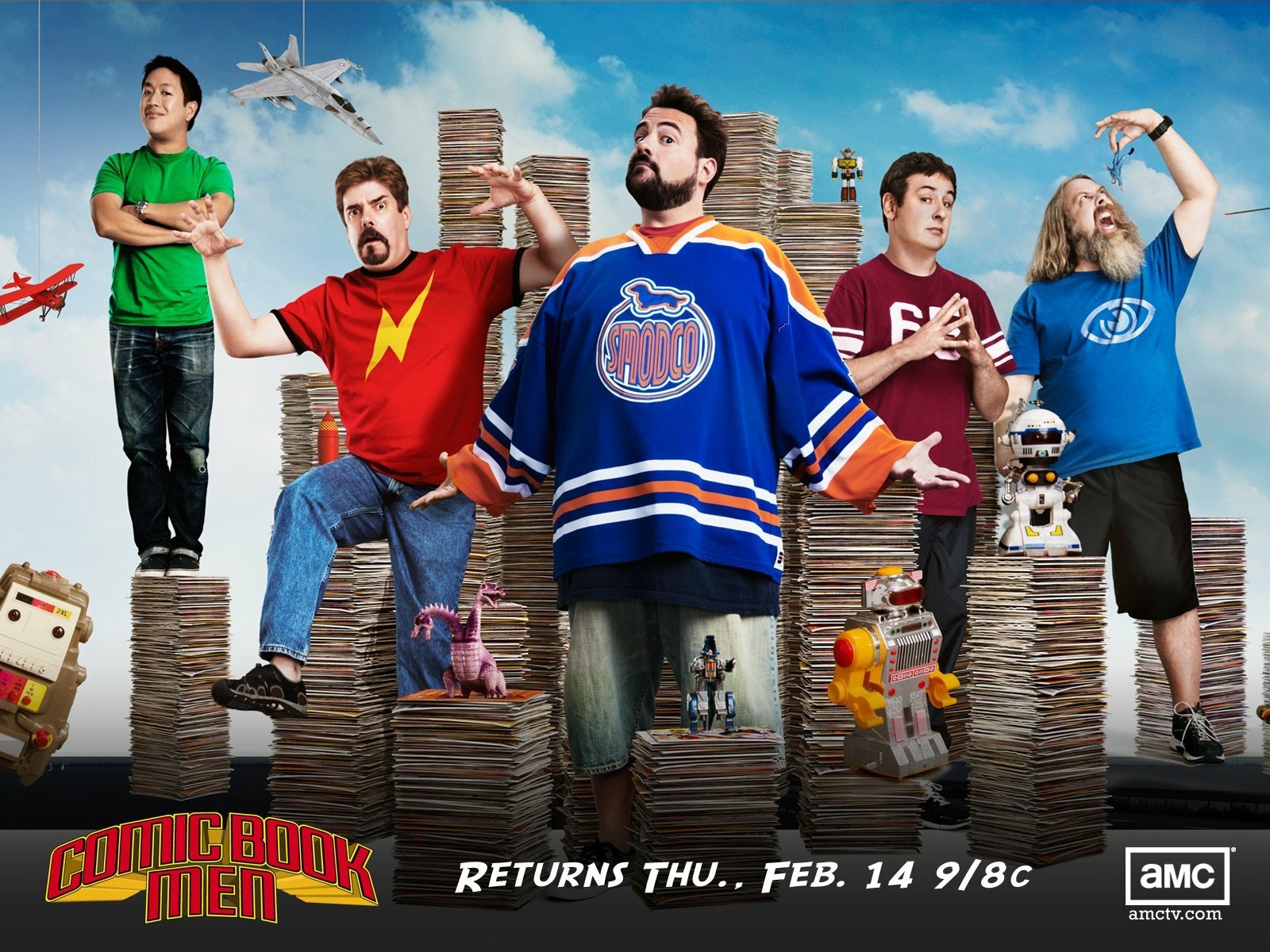 Download TV Show Comic Book Men Wallpaper