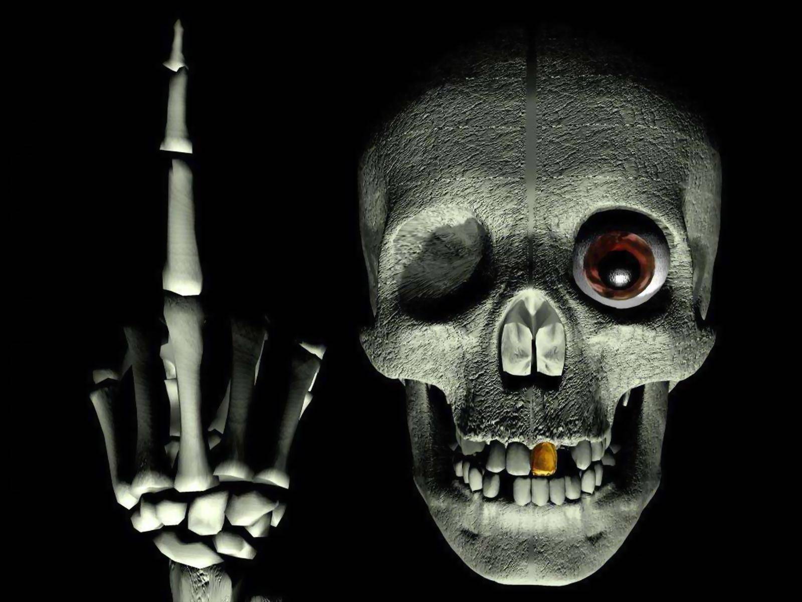 Dark Skull HD Wallpaper | Background Image