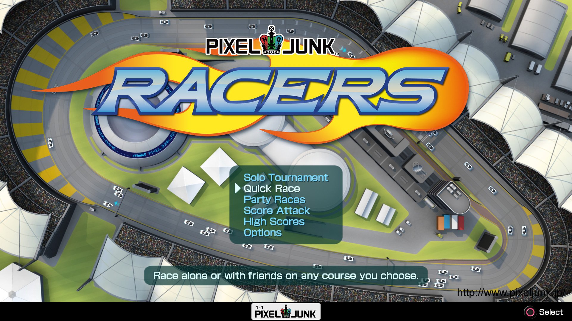 Download Racing Video Game Pixel Junk Racer  HD Wallpaper