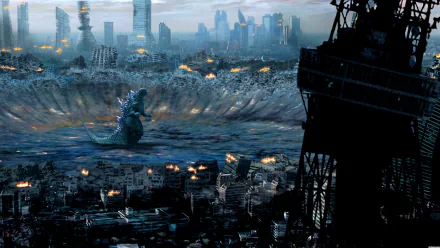 fantasy Godzilla HD Desktop Wallpaper | Background Image