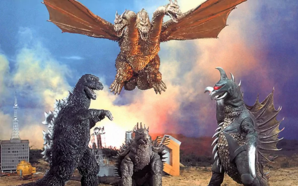movie Godzilla vs. Gigan HD Desktop Wallpaper | Background Image