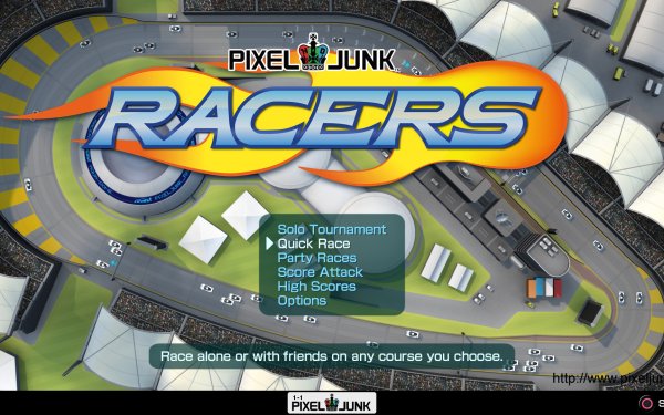 Video Game Pixel Junk Racer Racing HD Wallpaper | Background Image