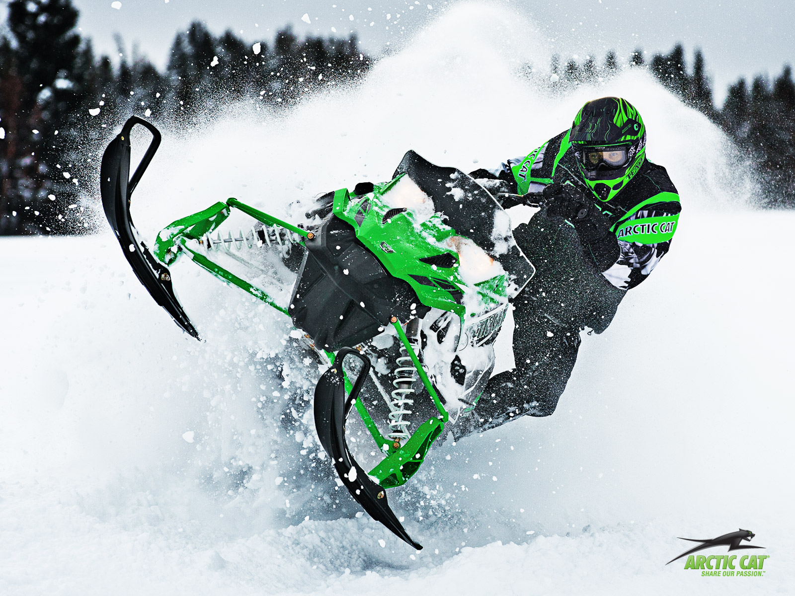 Download Vehicle Snowmobile Wallpaper