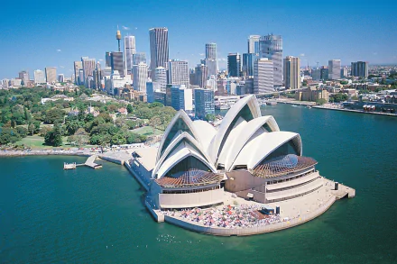 Sydney man made Sydney Opera House HD Desktop Wallpaper | Background Image