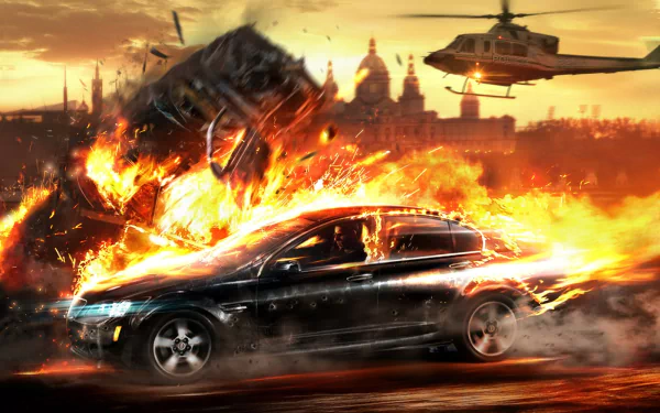 video game Wheelman HD Desktop Wallpaper | Background Image