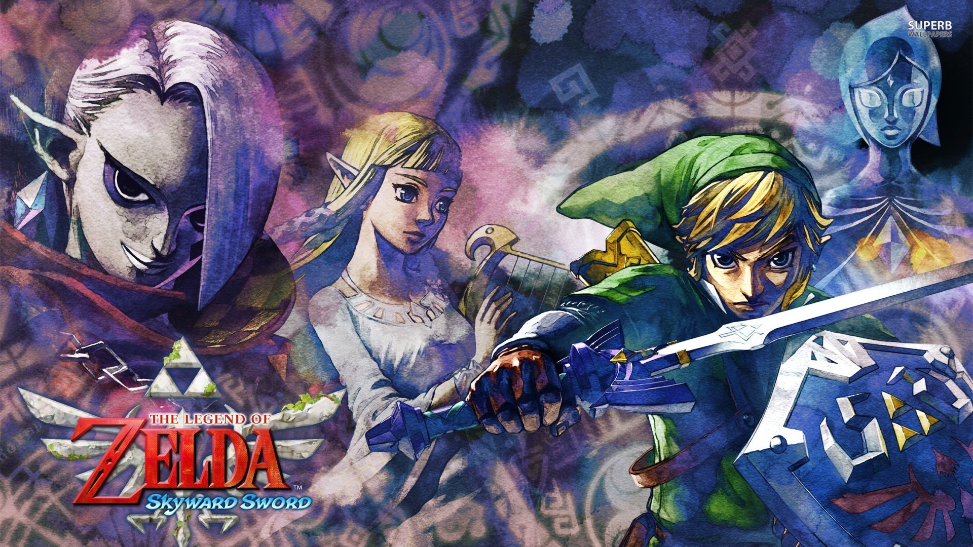 The Legend Of Zelda Skyward Sword HD Epic Video Game Wallpaper