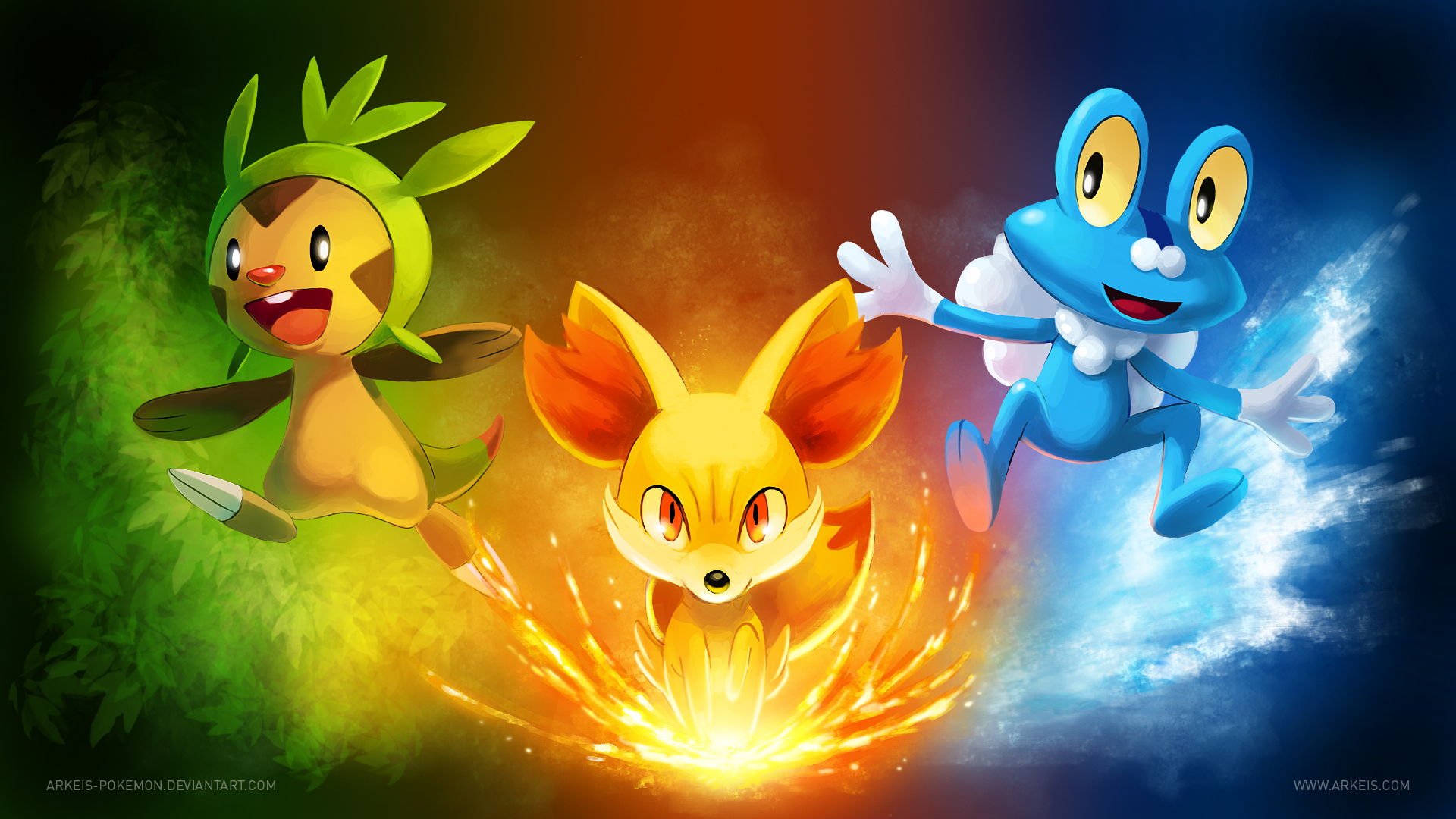 pokemon chespin wallpaper