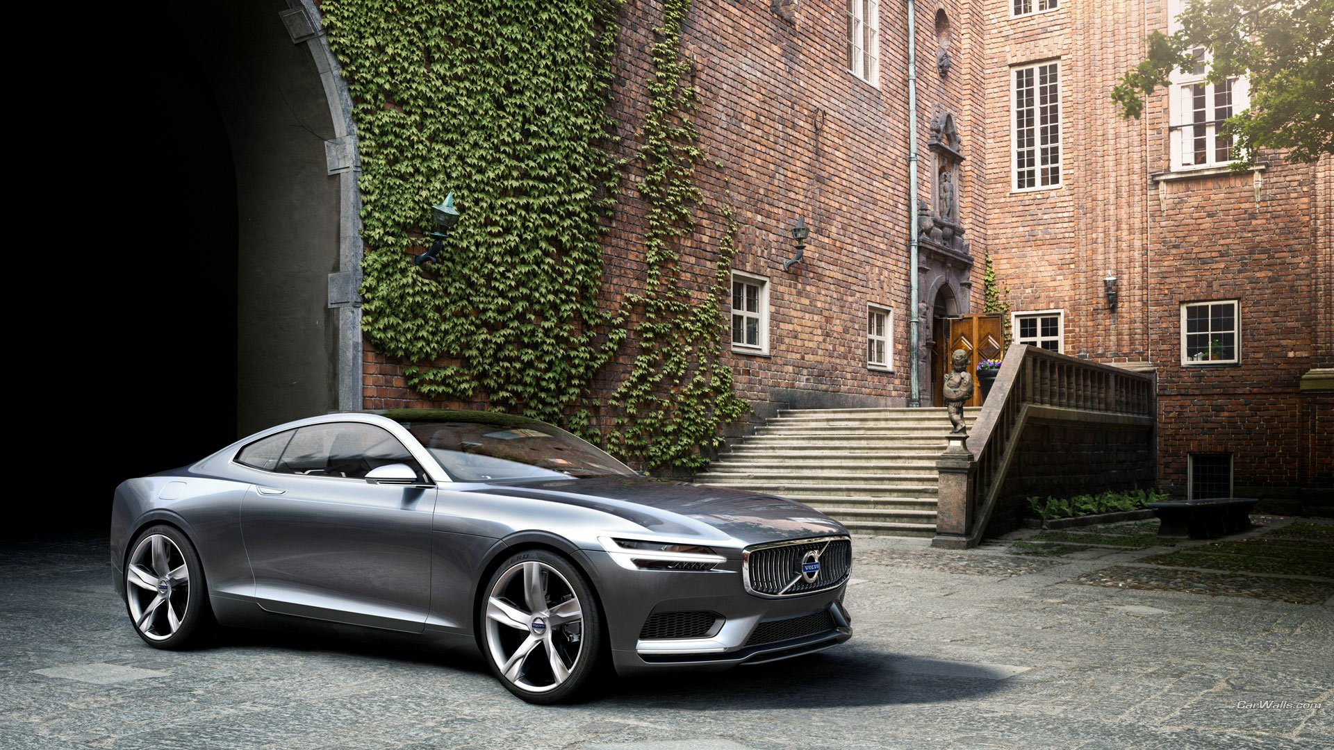 Download Vehicle 2013 Volvo Coupe Concept HD Wallpaper