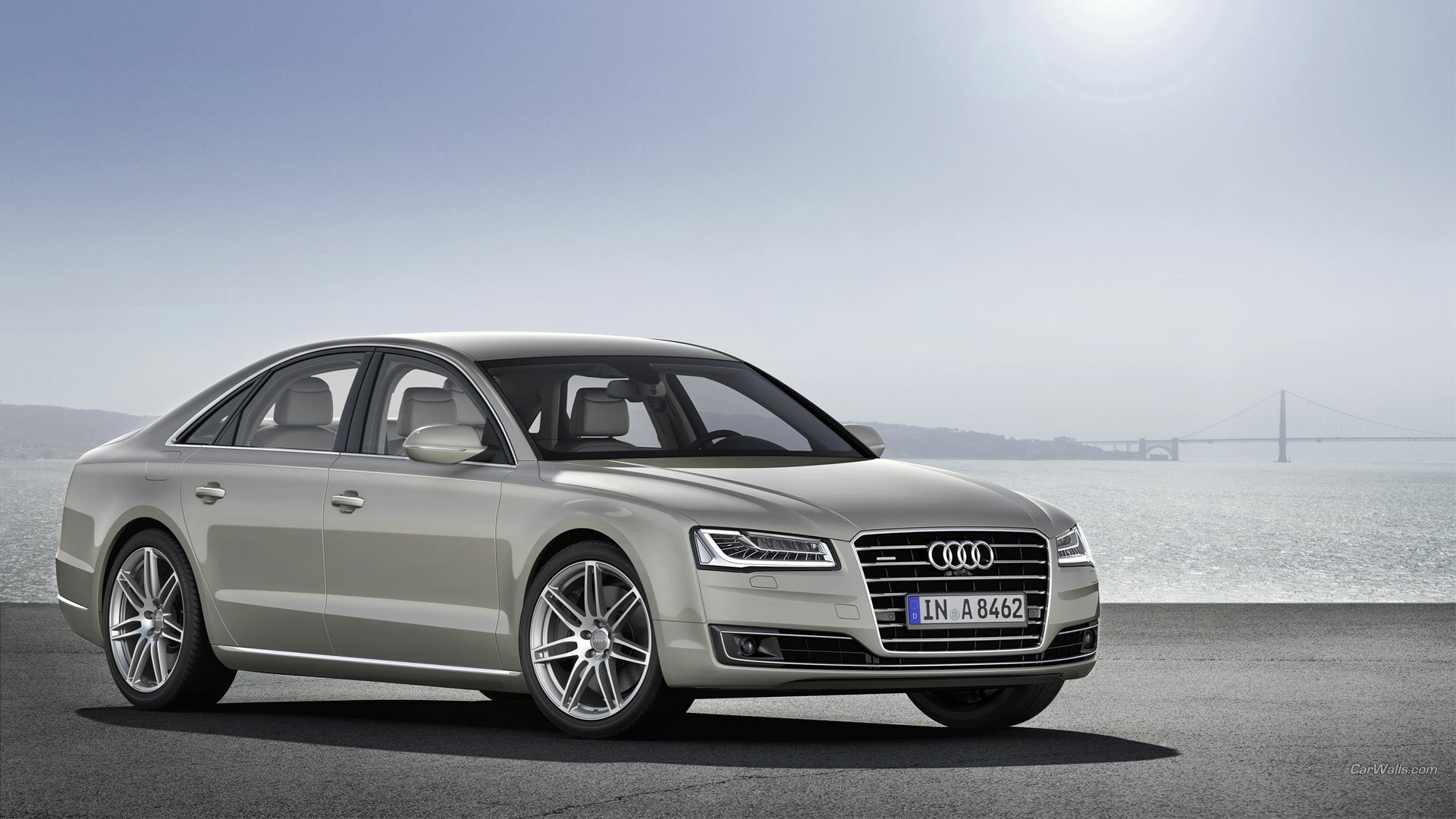 Download Vehicle Audi A8 HD Wallpaper