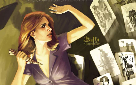 Comic Buffy the Vampire Slayer HD Desktop Wallpaper | Background Image