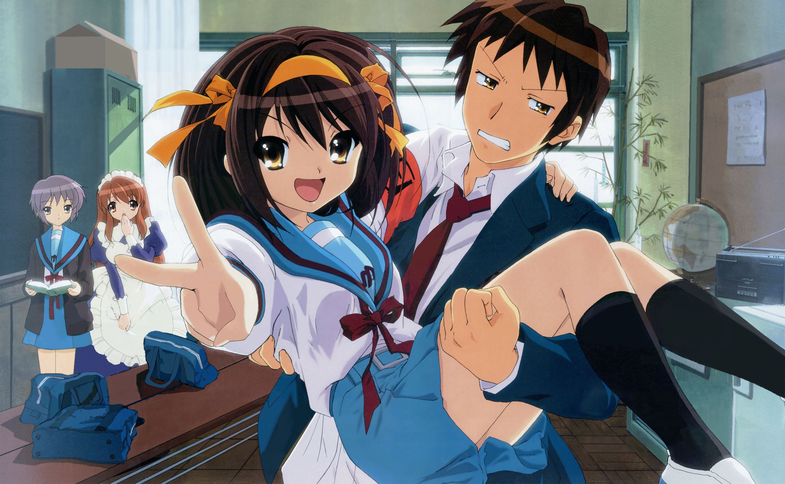 The Melancholy Of Haruhi Suzumiya The Melancholy Of Haruhi Suzumiya Full HD Wallpaper and Background