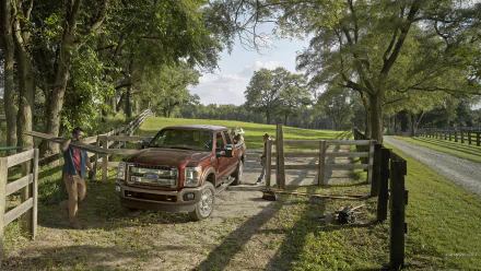 vehicle 2015 Ford F-Series Super Duty HD Desktop Wallpaper | Background Image