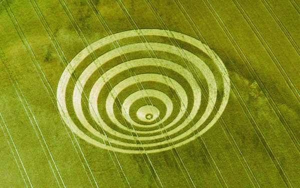 man made crop circle HD Desktop Wallpaper | Background Image