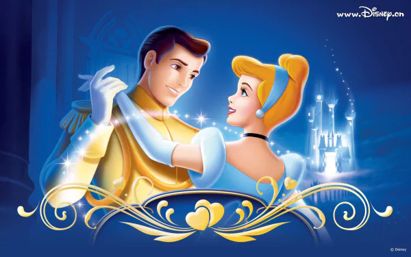 Disney movie Cinderella (1950) HD Desktop Wallpaper | Background Image