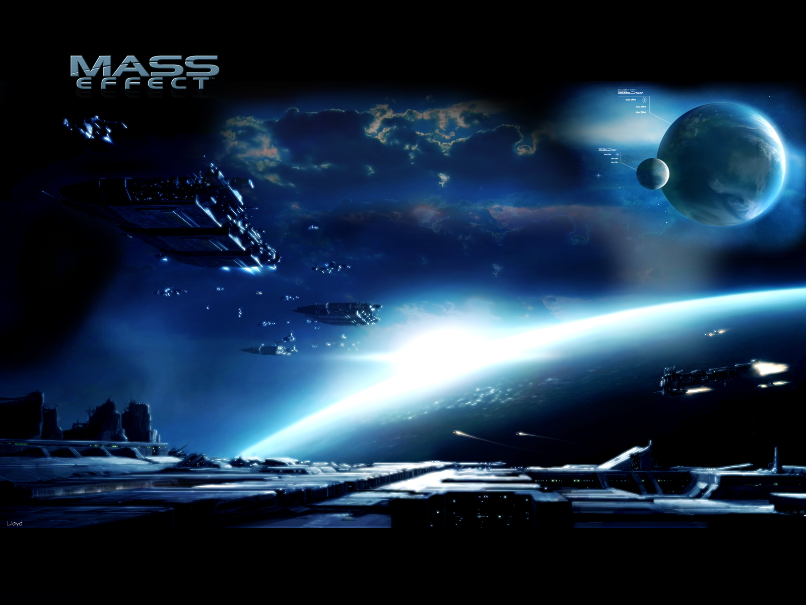 Download Video Game Mass Effect Wallpaper