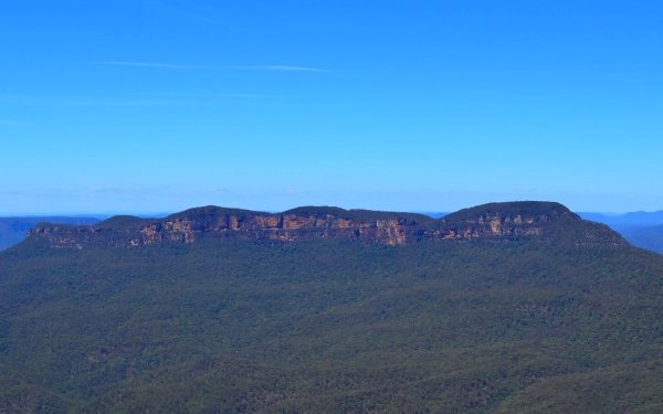 Earth Blue Mountains Mountains Katoomba Mountain Cliff Forest Australia HD Wallpaper | Background Image