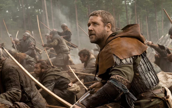 Russell Crowe Robin Hood movie Robin Hood (2010) HD Desktop Wallpaper | Background Image