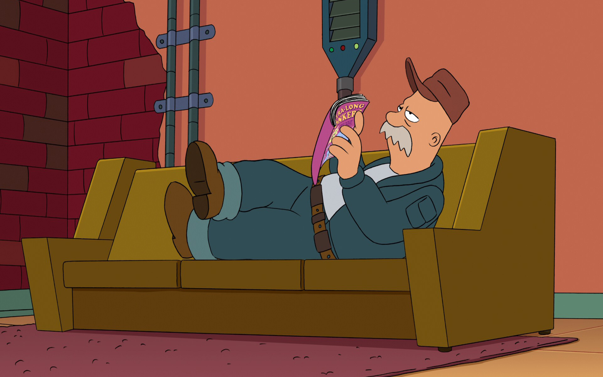 futurama couch robot